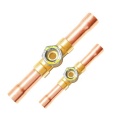 Refrigeration SGN-ODF Solder Welding copper Brass Flare HVAC system SAE R134a R22 R410 part oil level sight glass