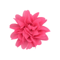 Flor Scrunchie DIY para crianças presilhas de cabelo de 8 cm