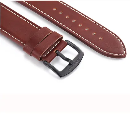 japan movt brand quartz watch leather belt