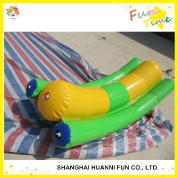 2015 PVC inflatable seesaw price, water seesaw manufacturer in china