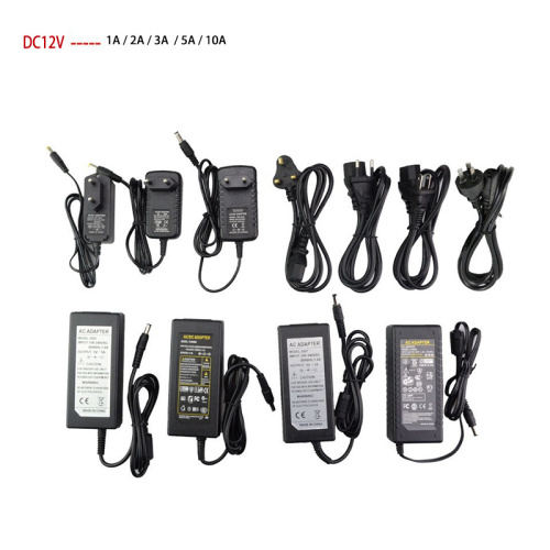 CCTV Power Supply EU/Au/Us/En Standard DC12V1A/2A/3A/5A/10A
