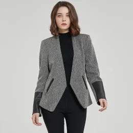 WOmen's jacket Fashion plaid coat