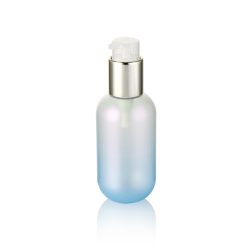 high quality 150ml eco friendly frosted transparent matte pet cosmetic lotion pumps cream treatment bottles