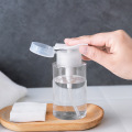 Clear Liquid Press Pump Dispenser Make-up Entferner Flasche