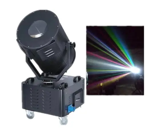 Super Bright Sky Search Light: Outdoor Rose Discolor Moving Head Light