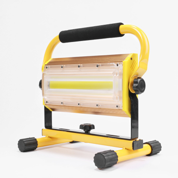 Portable Rechargeable LED Flood Lights with Battery Power: Ideal for Playground Illumination