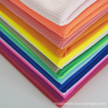 Eco-friendly Polyester Solid Bullet Fabric for Baby Bows