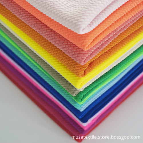 Eco-friendly Polyester Solid Bullet Fabric for Baby Bows