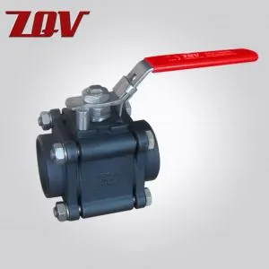 3PC Stainless Steel Threaded Ball Valve 2000PSI