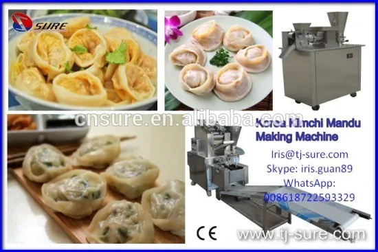 Korea Kimchi Mandu Making Machine