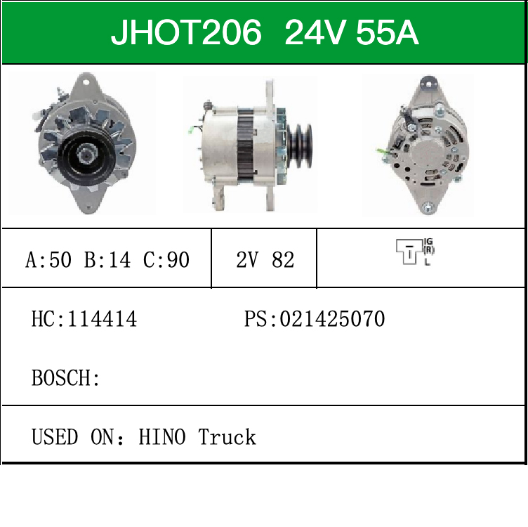 Alternator-Catalogue-JHOT206-X