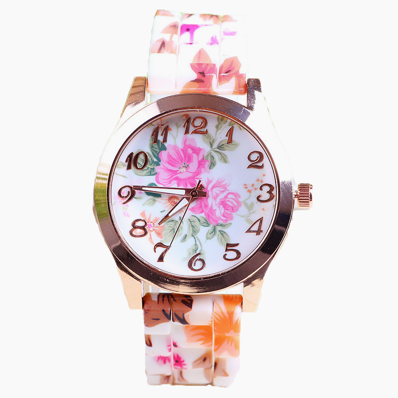 New Arrival Girls Silicone Band Watch