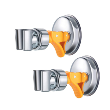 Adjustable Height Handheld Shower Head Bracket with Removable Suction Cup - Bathroom Accessories