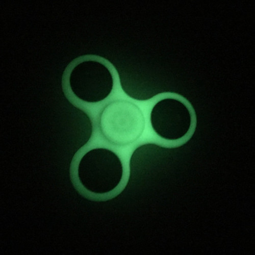 Fidget Spinner Los juguetes de la ansiedad brillan en la oscuridad Spinners de la mano