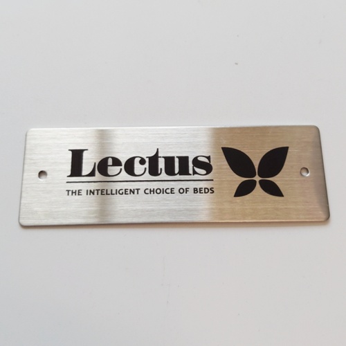 Custom Etching Stainless Metal Nameplate