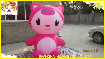 2015 ne design Customized Inflatable cat model for Shopping mall events
