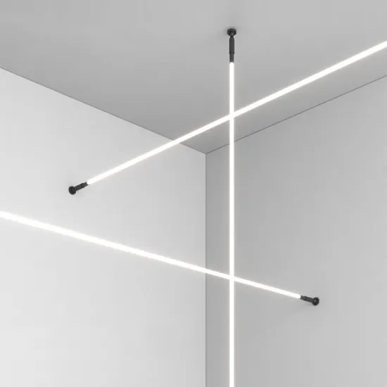 Skyline Lamp: 360 Degree LED Silicone Round Tube Wall Light