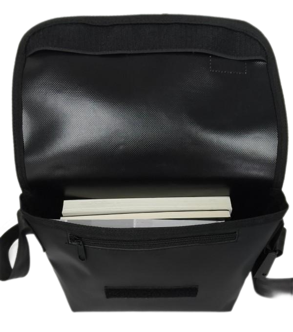 Easy to clean durable PVC messenger bags