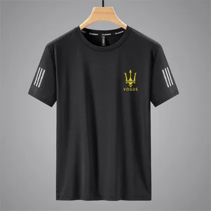 Summer Men's Quick Drying Short Sleeve T-Shirt