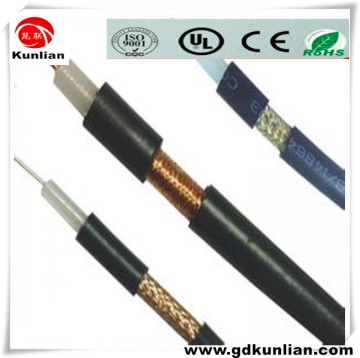Manufacturer of Low Loss RG6 coaxial cable with jelly for TV /rg6 coaxial cable price