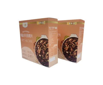 Custom Printed Oatmeal and Granola Container Boxes for Small Businesses