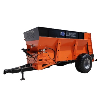 Organic Fertilizer Spreader for Granular Fertilizer, Sludge, Lime, Muck, Dung, and Compost