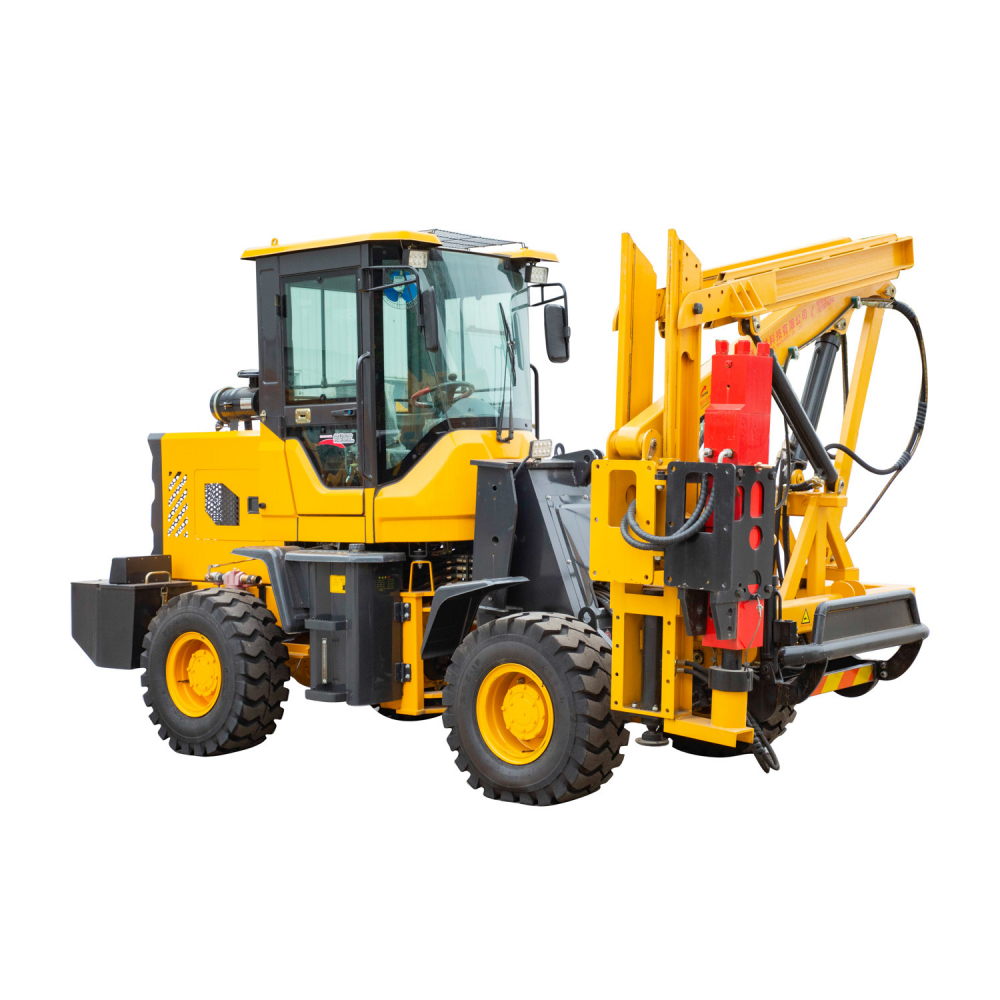widely used 3m Guardrail Pile Driver machine