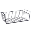 Metal kitchen over the shelf storage basket