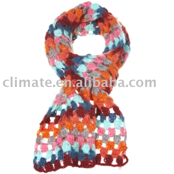 crochet scarf