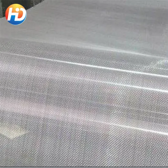 Corrosion Resistant 250 Mesh Stainless Steel Wire Mesh Screen