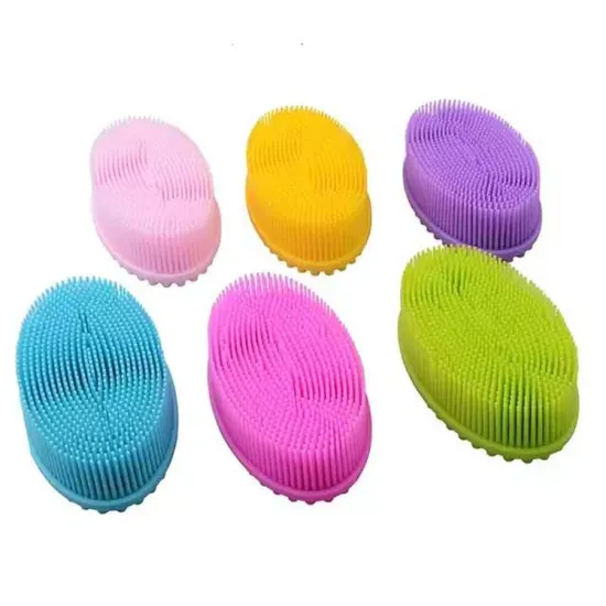 Wholesale 100% Natural Silicone Baby Sensory Brushes - No Minimum Order Quantity