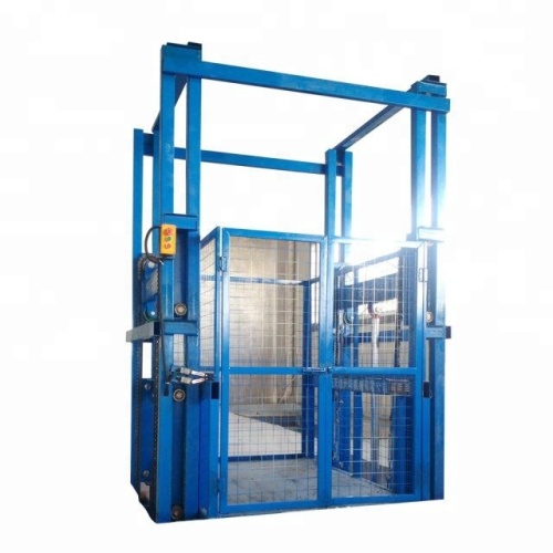 Chain Guide Rail Hydraulic Lifting Platform