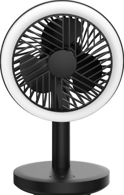 Mini Fan Kn 2875 Black Front View