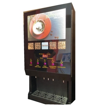 Used Instant Coffee Vending Machine WF1-404B for Office Use