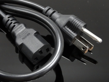 High Quality 3 Pin UL Power cord with IEC C13