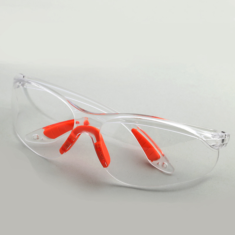 Streamlined anti-impact thickened PVC goggles