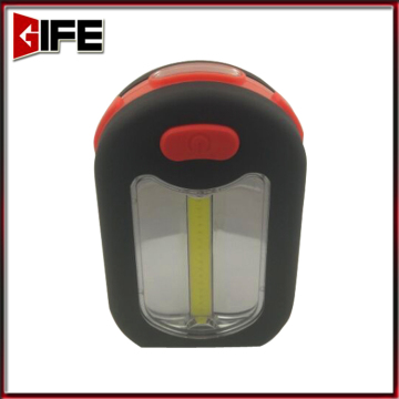 100 Lumen magnetic base flashlight 3LED and 3W COB led protable lantern Work Light