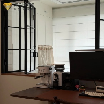 Konsepsyon patyo bifold akòdeyon pòt aliminyòm pòt plisman