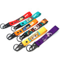 Customized Keychain Lanyards Custom key chains lanyard wrist strap Supplier