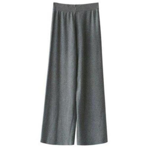 Women's Knitted Flared Pants Spring New