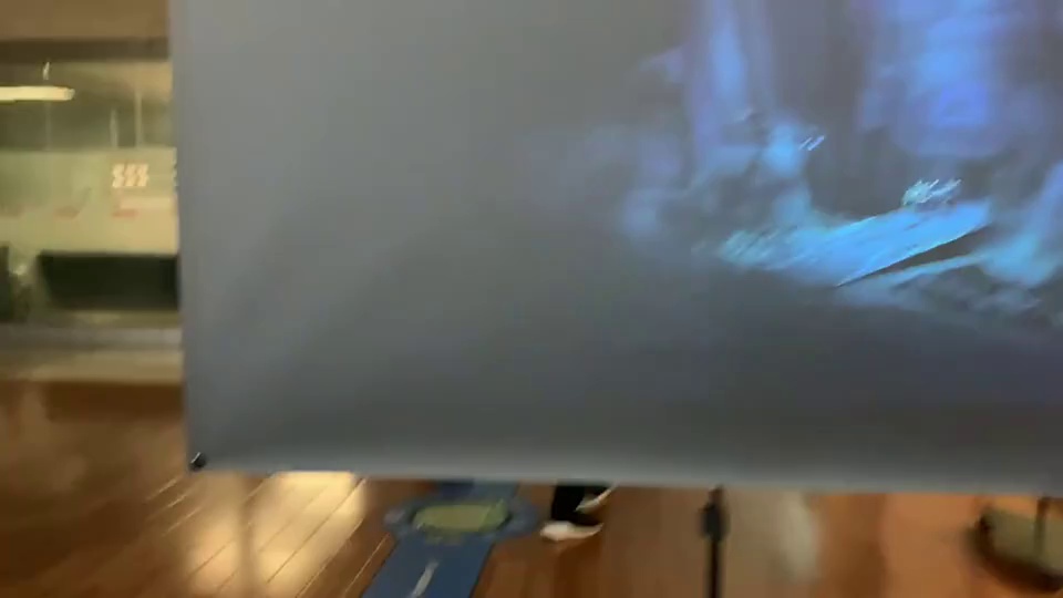ALR Tripod 4K moive theater portable projector screen