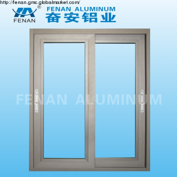 FENAN aluminium keringanannya gelongsor tetingkap-tetingkap profil