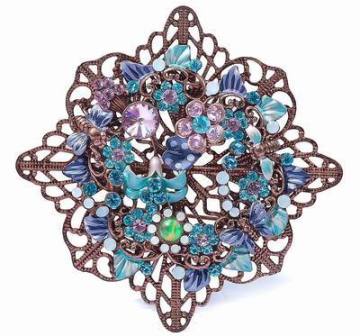 Flower Shaped Brooch