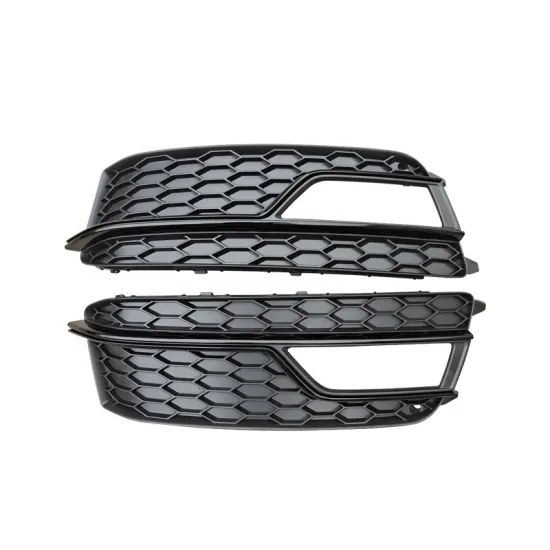 Fog Light Frame Cover for Audi A5 S-Line Black 2012-2016