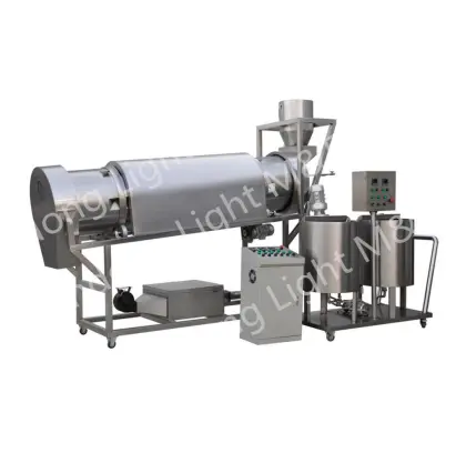 Corn flakes Honey Sugar Chocolate Coating Equipment