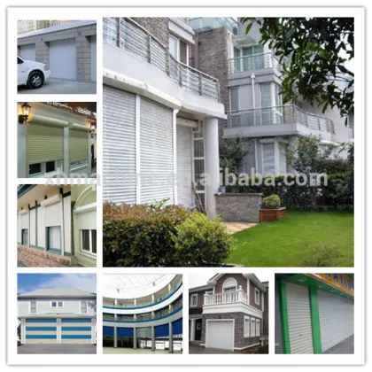 guardrail steel shutter doors/ roller shutter door roll up