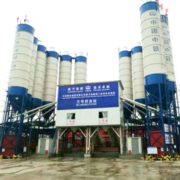 Factory Price China Famous Brand HZS90KE 90m³ Concrete Batching Plant
