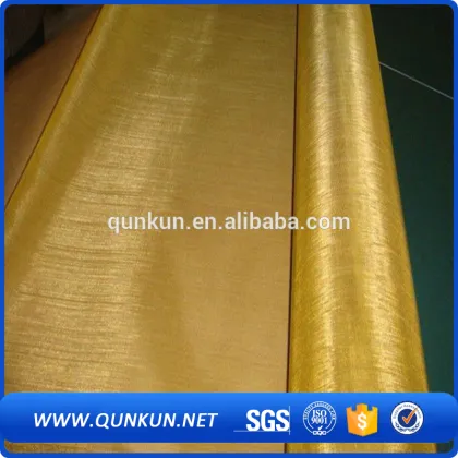 tela de arame de bronze/industry liquid gas filter brass wire mesh