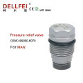 499000-6070 Fuel Pressure relief valve For MAN