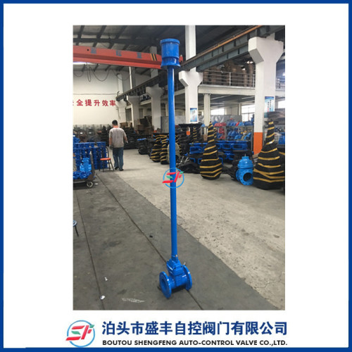 directly buried extension rod elastic seal gate valve